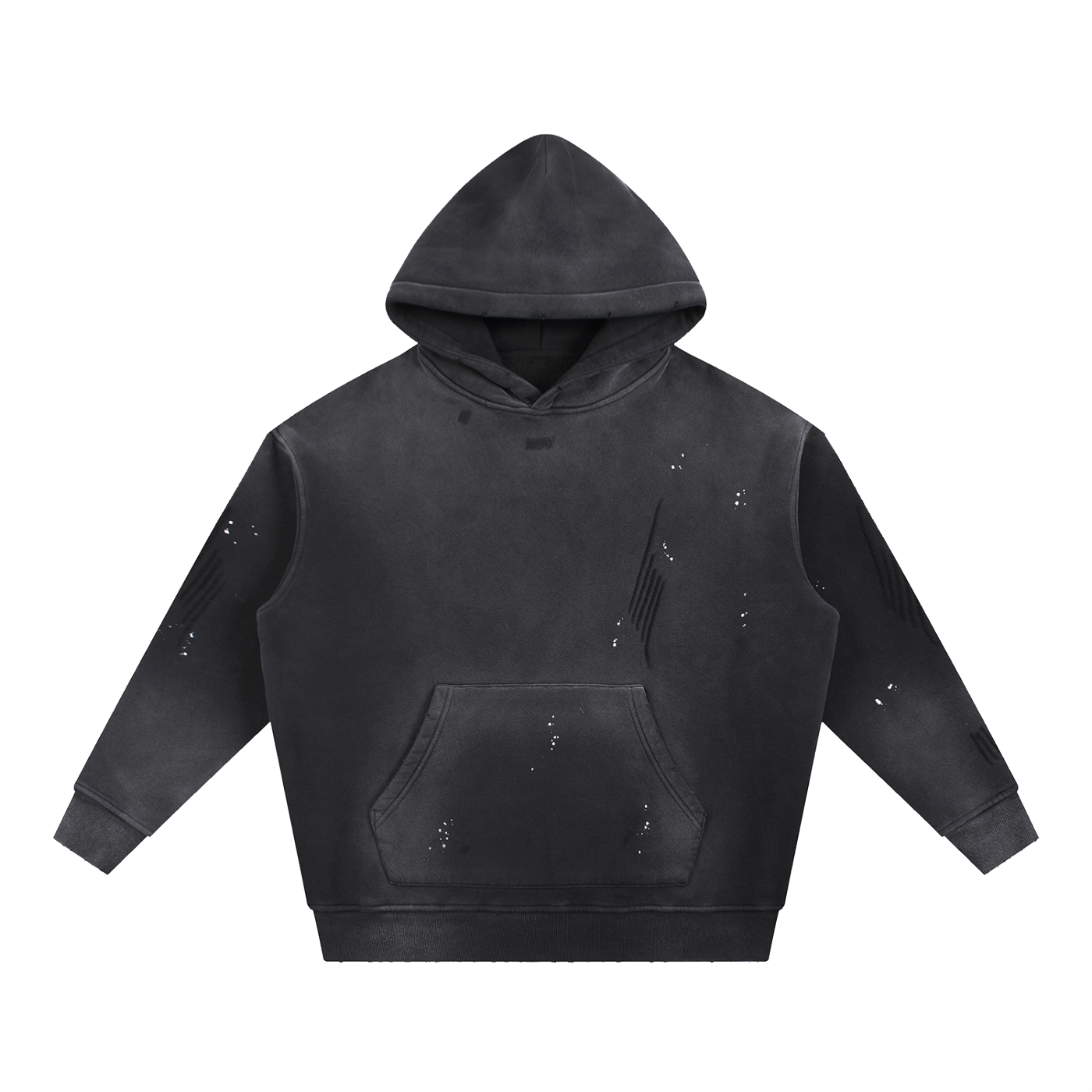 WASHED FLEECE HOODIE