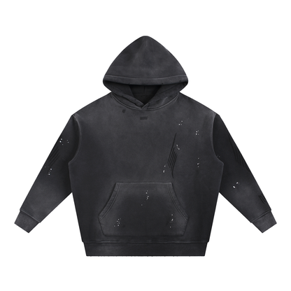 WASHED FLEECE HOODIE