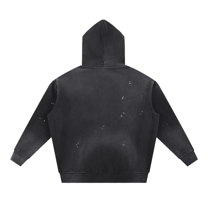 WASHED FLEECE HOODIE