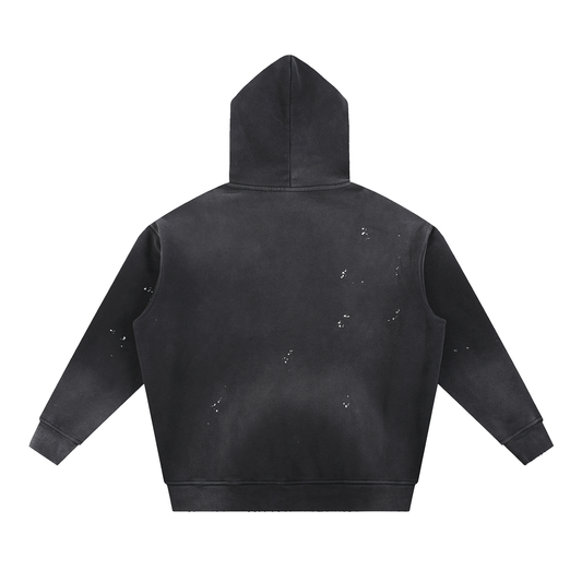 WASHED FLEECE HOODIE