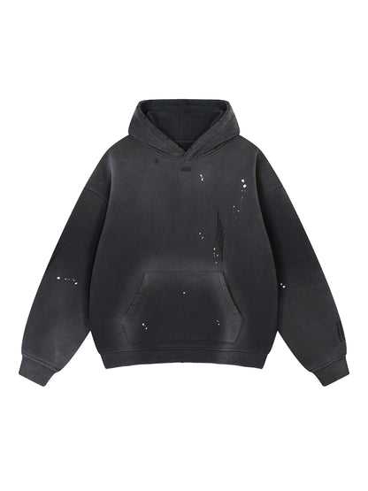 WASHED FLEECE HOODIE