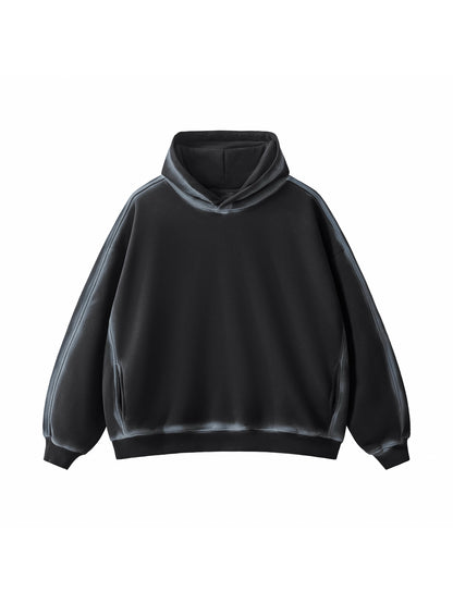 SUNFADED EDGE FLEECE HOODIE