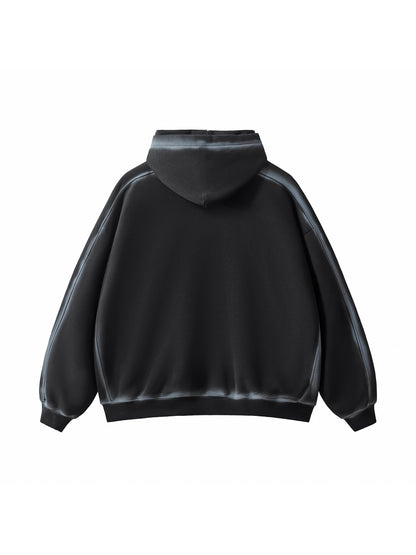 SUNFADED EDGE FLEECE HOODIE