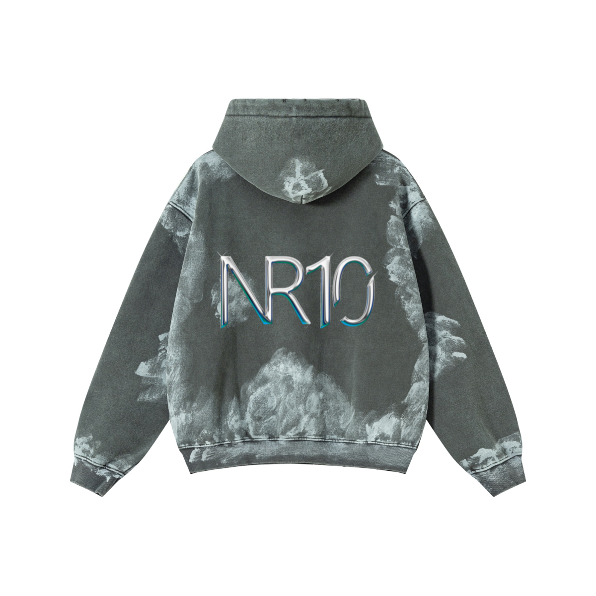 400GSM Unisex Heavyweight Vintage-Wash Hoodie Dark gray